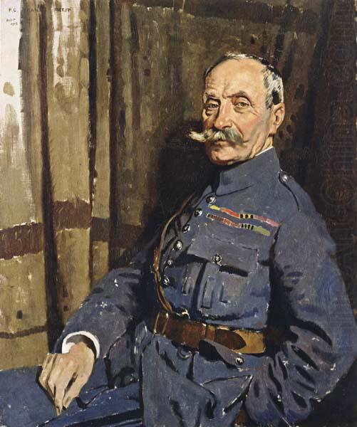 Sir William Orpen Marshal Foch,OM china oil painting image